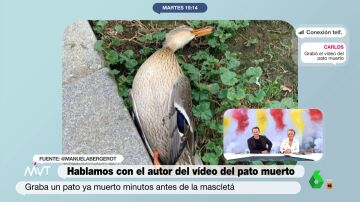 La 'loca teoría' de Iñaki López sobre el pato muerto en la mascletá de Madrid
