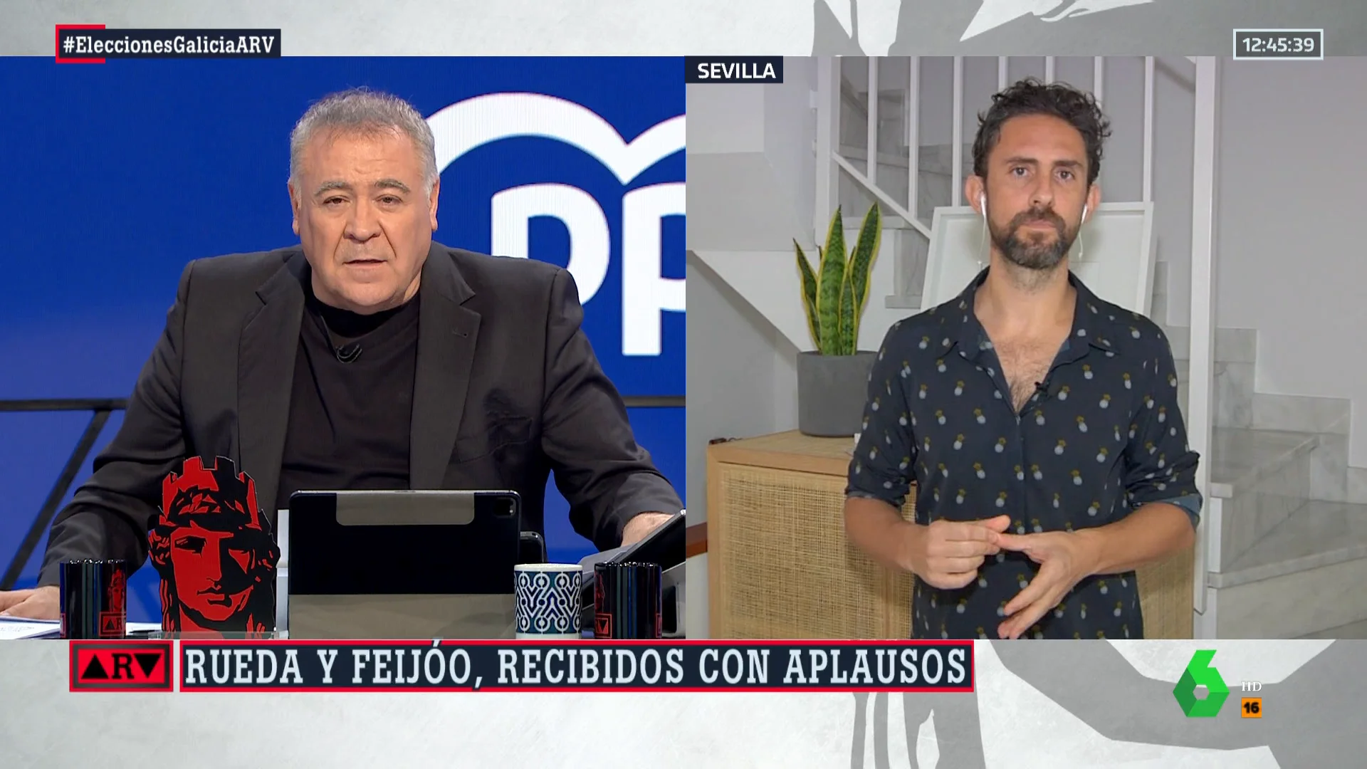 El periodista Ángel Manárriz analiza el liderazgo de Feijóo: "Consigue el poder en Galicia pero no en España"