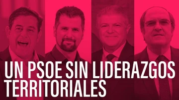 El PSOE, falto de liderazgos territoriales