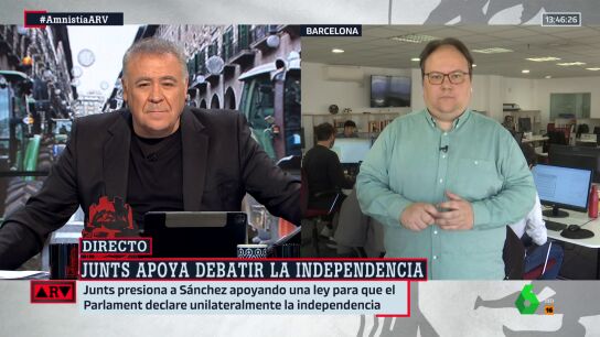 &iquest;Qu&eacute; es lo que distancia al PSOE de Junts en sus negociaciones sobre la amnist&iacute;a? Ferr&aacute;n Casas responde