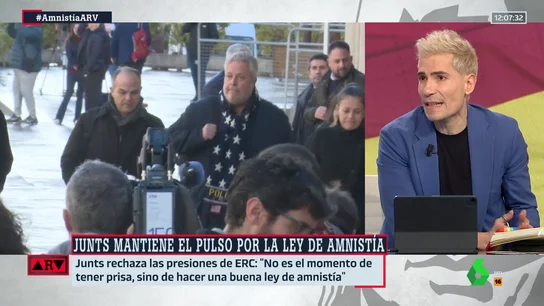 El análisis de Juanma Romero sobre la ley de amnistía: "Vamos de nuevo a una negociación angustiosa y al límite" El análisis de Juanma Romero sobre la ley de amnistía: "Vamos de nuevo a una negociación angustiosa y al límite"