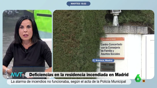 Beatriz de Vicente comparte su experiencia en pleitos por fallecidos en residencias "El perito siempre tiene una explicación, el centro siempre tiene otra...", explica la abogada Beatriz de Vicente, que en este vídeo reacciona a las serias irregularidades de la residencia de Aravaca donde han muerto tres mujeres en un incendio.