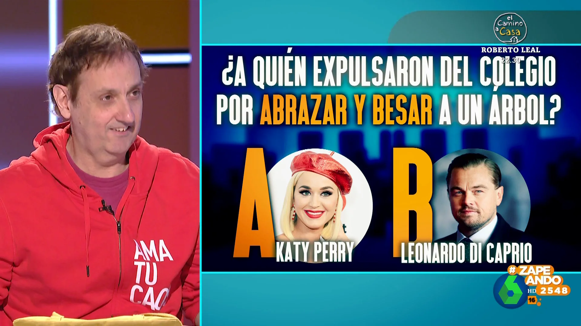 Katy Perry o Leonardo Di Caprio: ¿a quién expulsaron del colegio por abrazar y besar a un árbol?