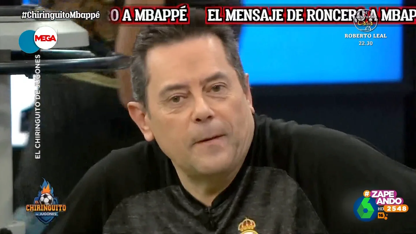 Roncero recula ante el posible fichaje de Mbappé por el Real Madrid: "Quiero que venga" Roncero recula ante el posible fichaje de Mbappé por el Real Madrid: "Quiero que venga"