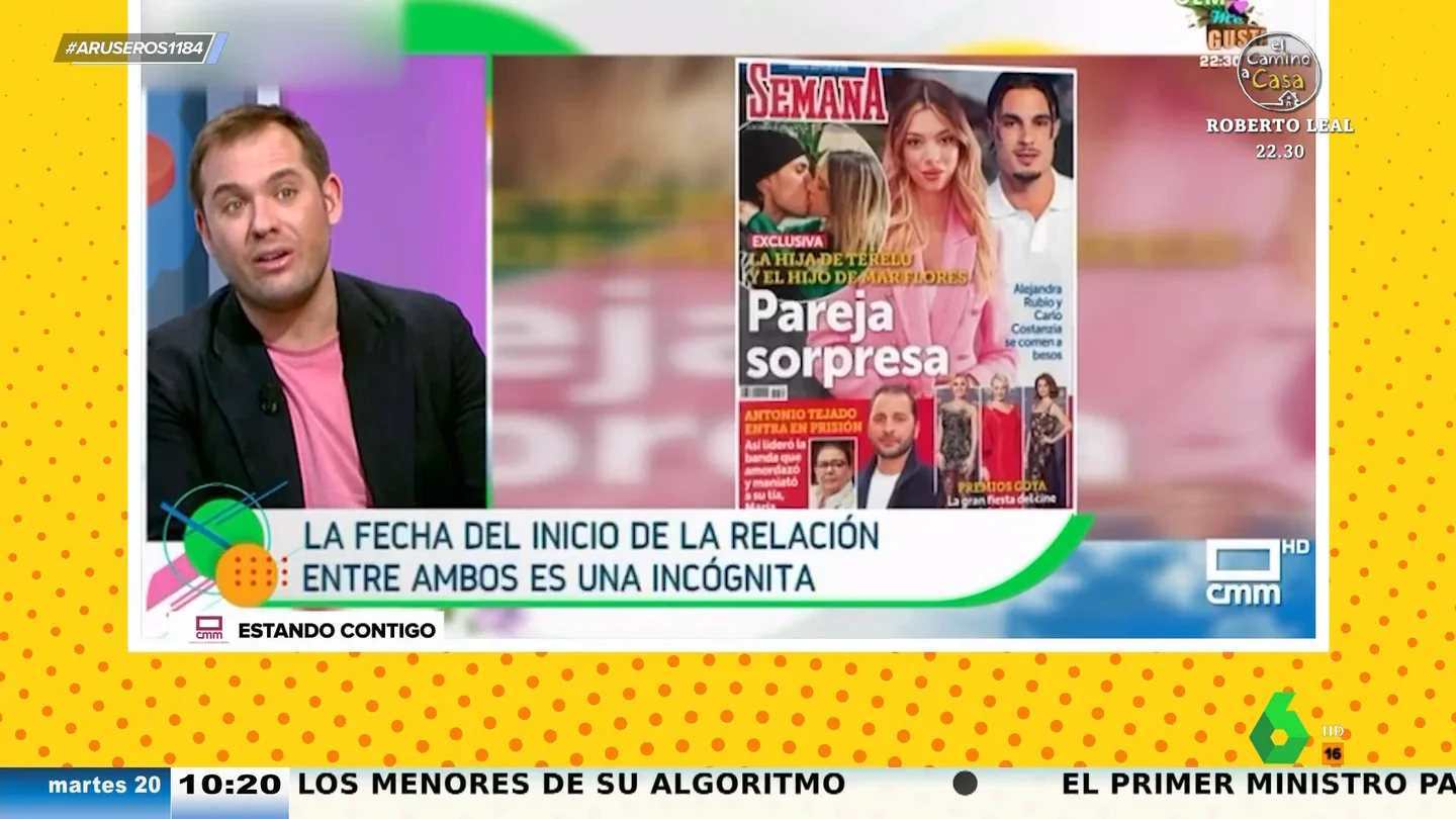 Saúl Ortiz carga contra Carlo Constanzia: "Alejandra Rubio está enamorada y él es un canalla que le va a hacer sufrir" Saúl Ortiz carga contra Carlo Constanzia: "Alejandra Rubio está enamorada y él es un canalla que le va a hacer sufrir"