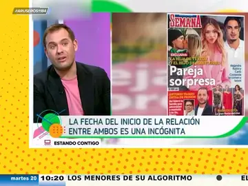 Saúl Ortiz carga contra Carlo Constanzia: &quot;Alejandra Rubio está enamorada y él es un canalla que le va a hacer sufrir&quot;