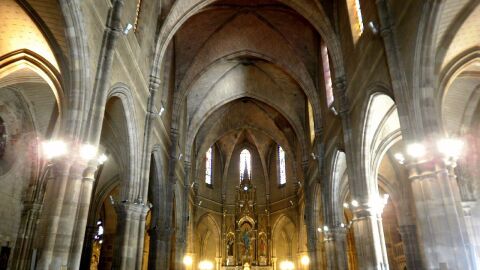 Interior de la Iglesia Nuestra Señora de la Asunción de Torrelavega
