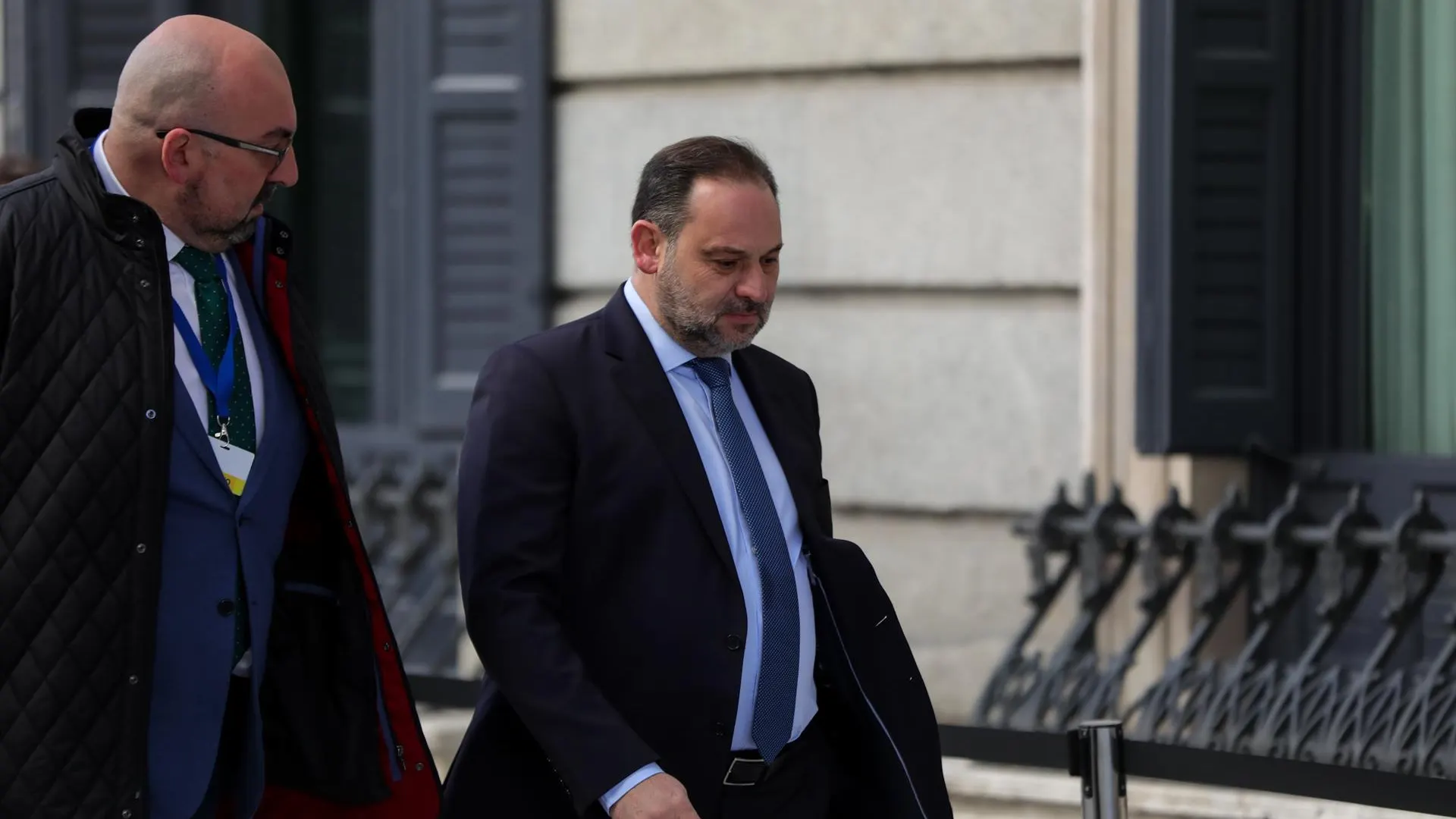 El asesor Koldo García, junto al exministro José Luis Ábalos