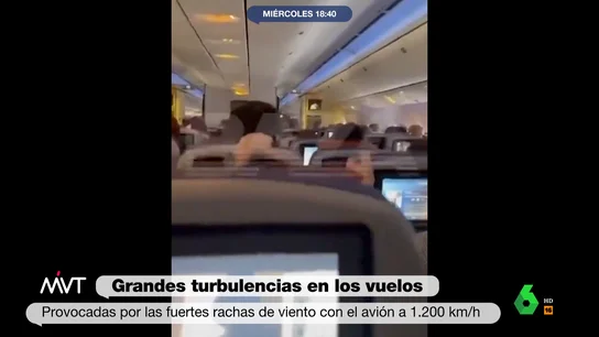 Joanna Ivars explica la causa de las brutales turbulencias en los aviones Joanna Ivars explica la causa de las brutales turbulencias en los aviones