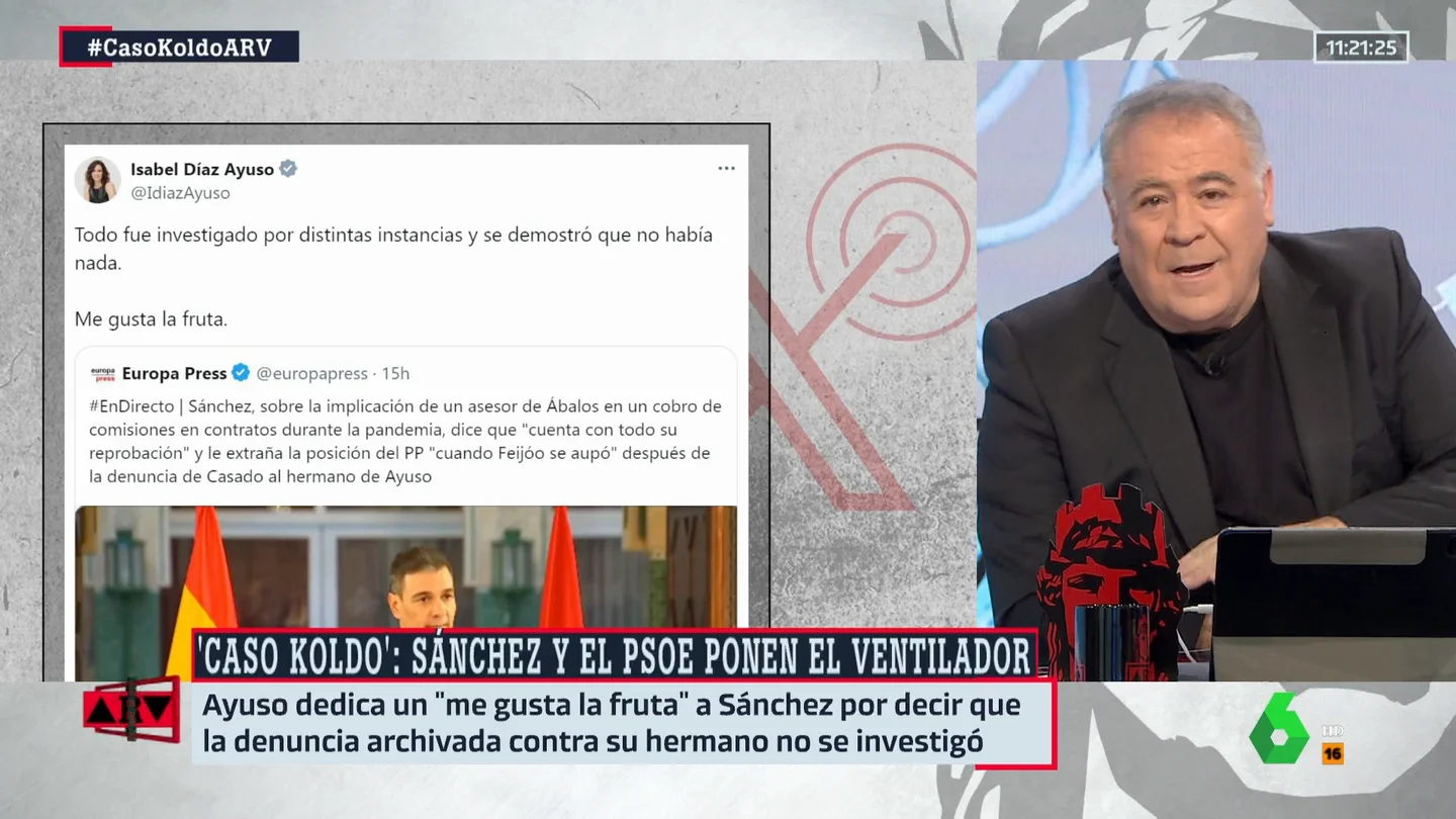 Ferreras sobre me gusta la fruta Ferreras sobre me gusta la fruta