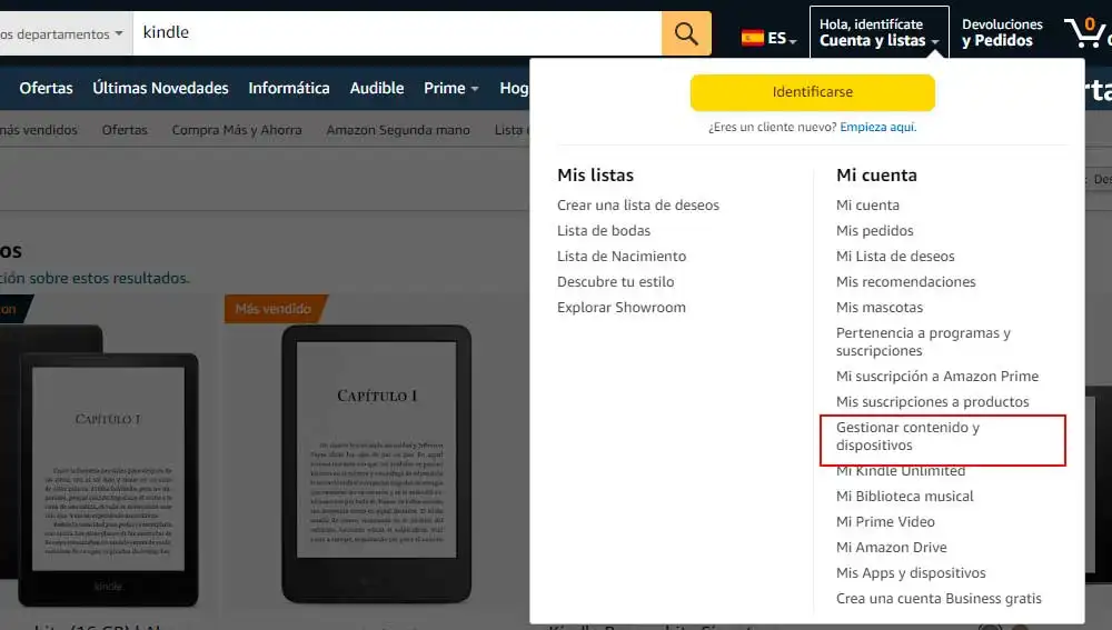 Gestionando contenido y dispositivos Gestionando contenido y dispositivos