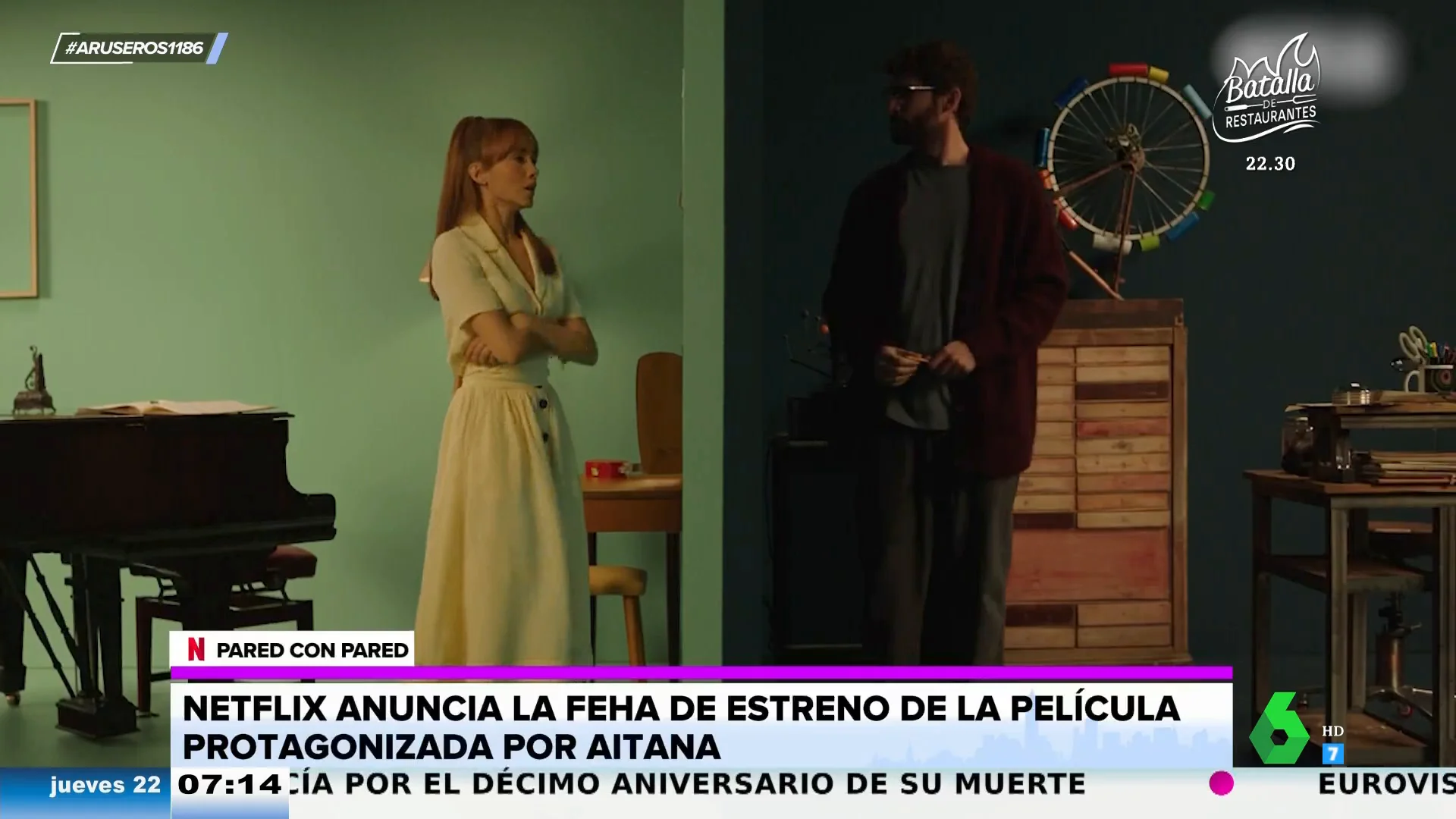 Aitana y Fernando Guallar protagonizan la próxima película romántica de Netflix: estas son las primeras imágenes