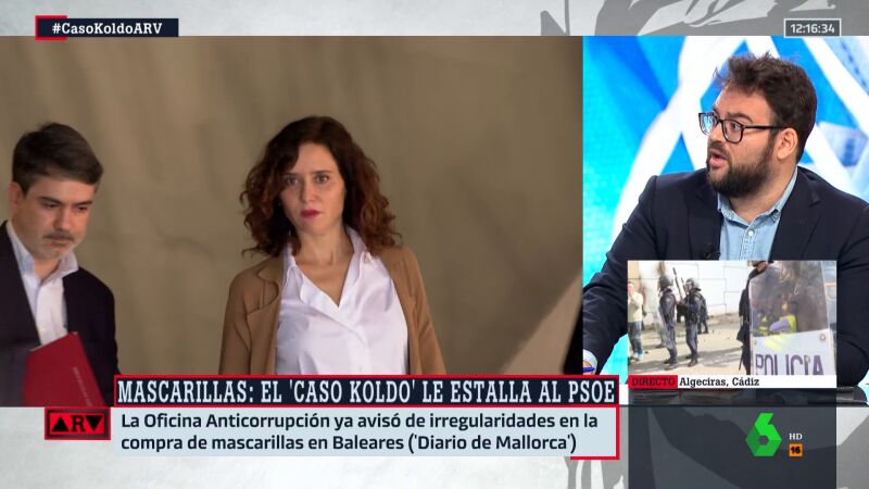 Monrosi: "No está el PP ni Isabel Díaz Ayuso para dar lecciones de corrupción ni de nada"