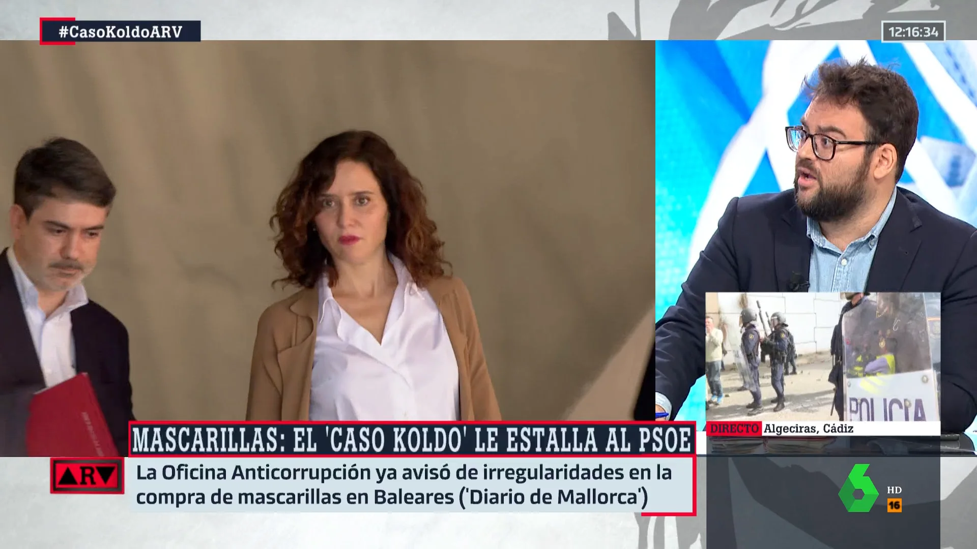 Monrosi: "No está el PP ni Isabel Díaz Ayuso para dar lecciones de corrupción ni de nada" Monrosi: "No está el PP ni Isabel Díaz Ayuso para dar lecciones de corrupción ni de nada"