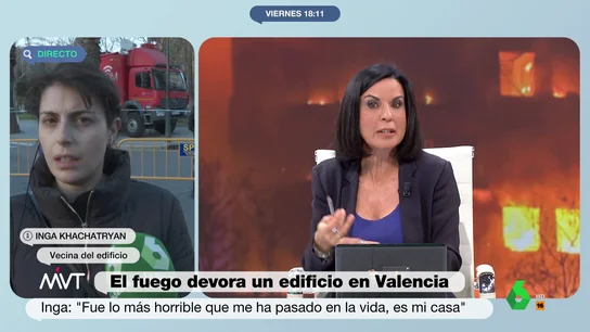 Beatriz de Vicente advierte a los afectados por el incendio de Valencia Beatriz de Vicente advierte a los afectados por el incendio de Valencia