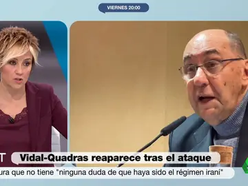 Cristina Pardo rechaza que el ataque a Vidal-Quadras lo hicieran los rusos