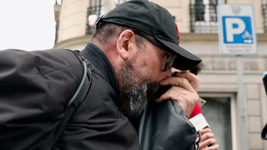 Koldo García, exasesor del exministro socialista José Luis Ábalos, a la salida de la Audiencia Nacional. Koldo García, exasesor del exministro socialista José Luis Ábalos, a la salida de la Audiencia Nacional.