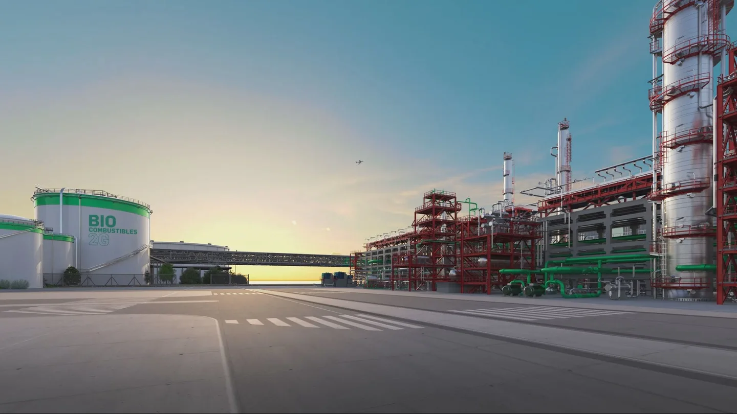 Así será la nueva planta de biocombustibles de Huelva. Así será la nueva planta de biocombustibles de Huelva.