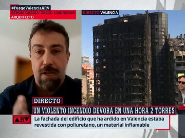 Un arquitecto explica que el poliuretano es un "material muy frecuente en los edificios" pero ha de tener unas "precauciones especiales"
