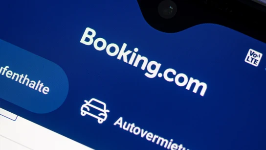 La aplicación del portal de viajes Booking.com La aplicación del portal de viajes Booking.com