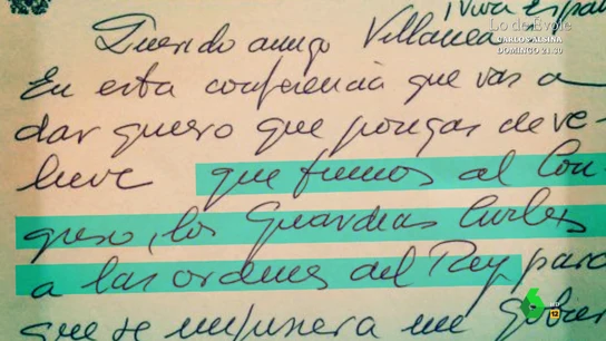 Salen a la luz cuadernos personales de Tejero Salen a la luz cuadernos personales de Tejero
