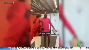 La reacción viral de un hincha del Athletic al conocer a Iñaki Williams: "No te como los morros de milagro"
