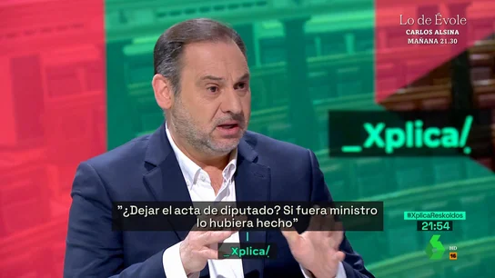 José Luis Ábalos en laSexta Xplica José Luis Ábalos en laSexta Xplica
