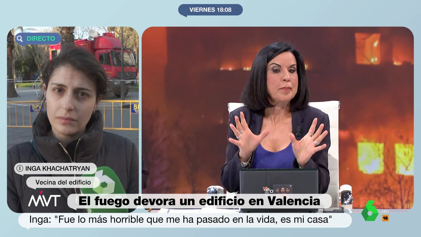 Beatriz de Vicente ayuda a los afectados por el incendio de Valencia Beatriz de Vicente ayuda a los afectados por el incendio de Valencia
