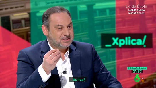 José Luis Ábalos, en una entrevista en laSexta Xplica José Luis Ábalos, en una entrevista en laSexta Xplica