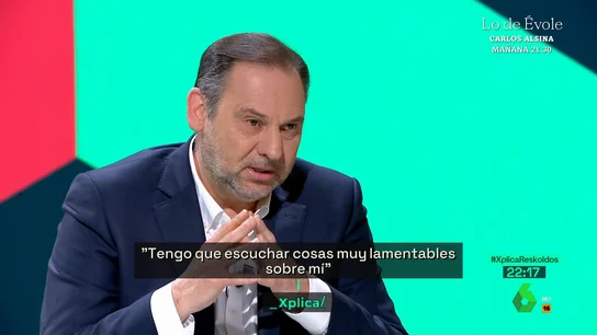 Ábalos explica por qué el Ministerio contrató a la empresa de las comisiones de Koldo García: "Tenía lo más importante que era una fianza" Ábalos explica por qué el Ministerio contrató a la empresa de las comisiones de Koldo García: "Tenía lo más importante que era una fianza"