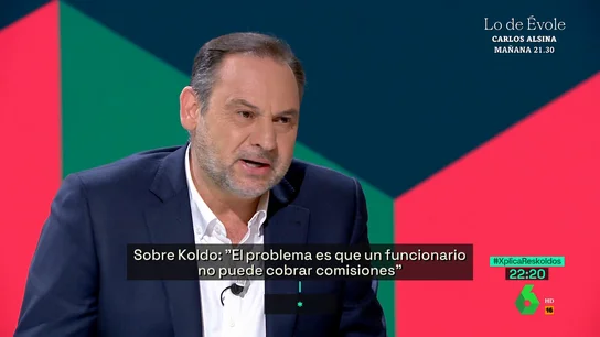 José Luis Ábalos en laSexta Xplica José Luis Ábalos en laSexta Xplica