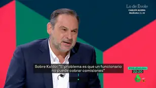 José Luis Ábalos en laSexta Xplica