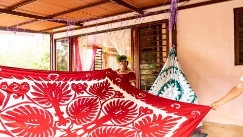 Pareos. Tahití
