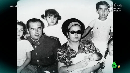 Antonio Tejero con su mujer y sus seis hijos Antonio Tejero con su mujer y sus seis hijos