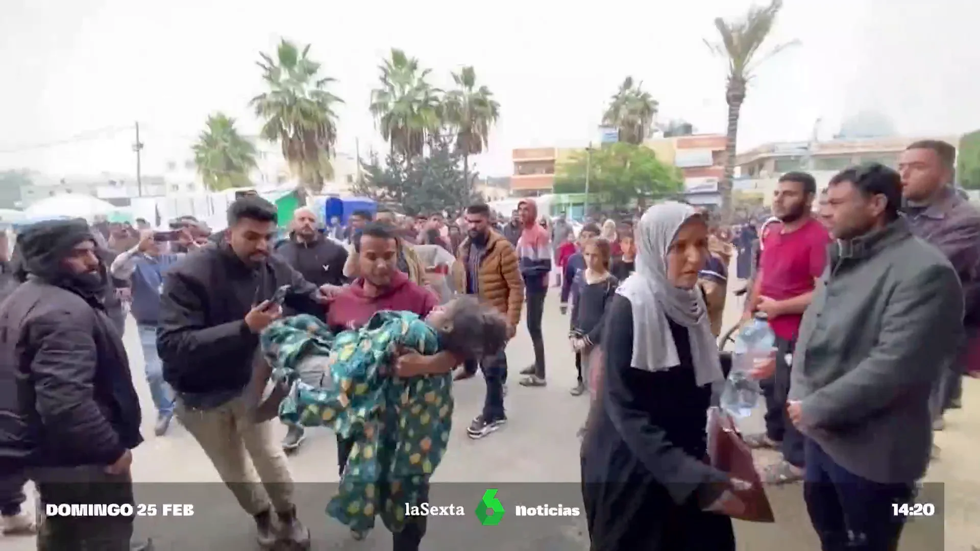 Devastadora situación en Gaza