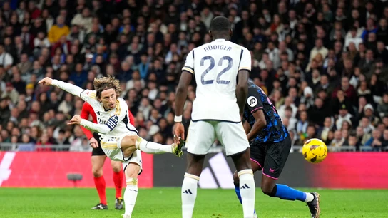 El gol de Luka Modric frente al Sevilla El gol de Luka Modric frente al Sevilla