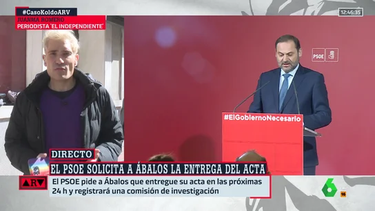¿Qué pasaría si Ábalos se negase a dejar su acta de diputado? Juanma Romero responde ¿Qué pasaría si Ábalos se negase a dejar su acta de diputado? Juanma Romero responde