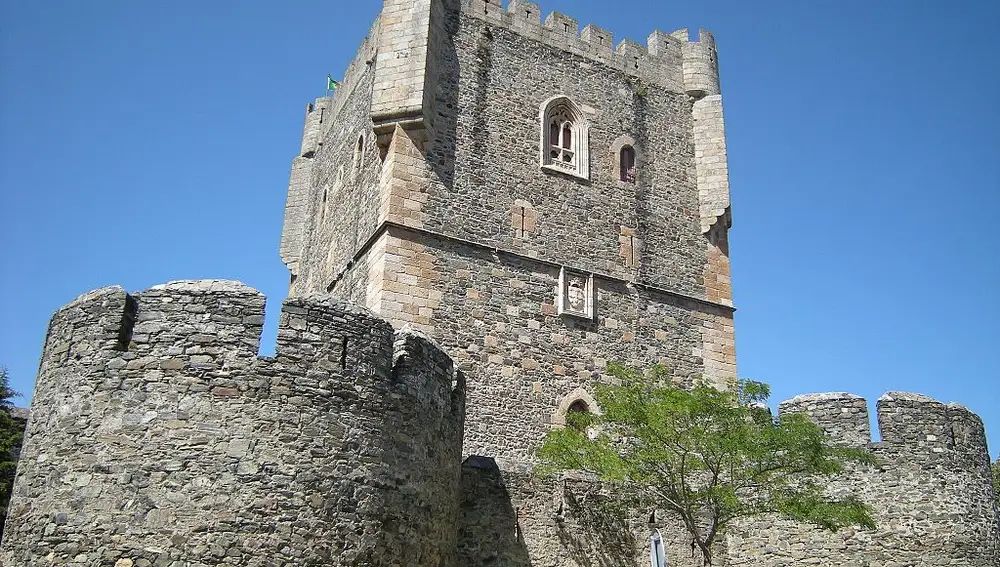 Torre del Castillo de Braganza. Portugal