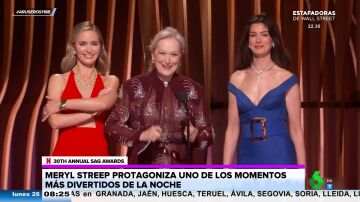 Meryl Streep, Anne Hathaway y Emily Blunt: el vídeo viral del reencuentro de las protagonistas de 'El Diablo viste de Prada'