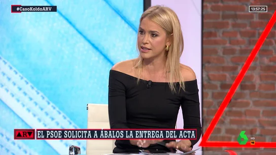 Afra Blanco asegura que Ábalos no va a intentar "hacer una OPA" a Sánchez como sí hizo Ayuso a Casado, por el tema mascarillas Afra Blanco asegura que Ábalos no va a intentar "hacer una OPA" a Sánchez como sí hizo Ayuso a Casado, por el tema mascarillas
