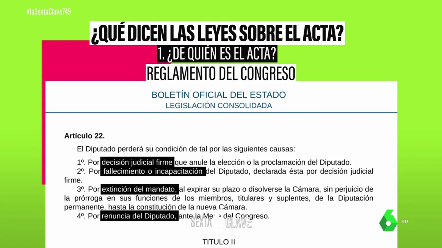 ¿De quién es el acta? Ábalos, entre la espada y la pared: un diputado sin el grupo socialista, pero con acta ¿De quién es el acta? Ábalos, entre la espada y la pared: un diputado sin el grupo socialista, pero con acta