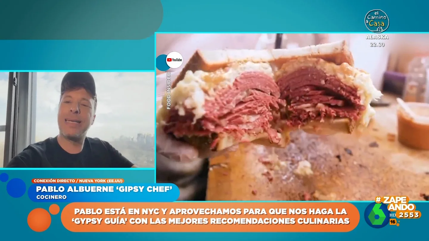 Gipsy Chef revela en Zapeando cuál es el restaurante más sobrevalorado de Nueva York Gipsy Chef revela en Zapeando cuál es el restaurante más sobrevalorado de Nueva York