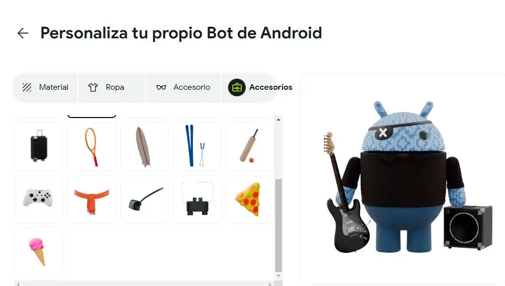 Crea tu propio robot de Android