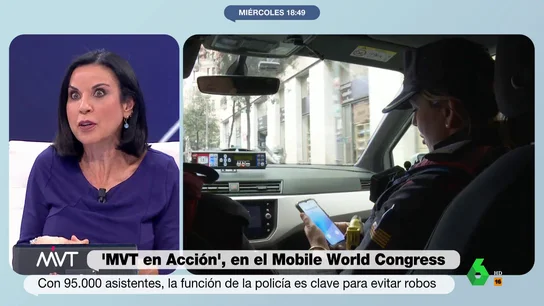 mwc bea de Bea de Vicente, sobre los robos en el Mobile World Congress: "Tengo clientes que se dedican al hurto y me dicen 'tengo un evento'" Bea de Vicente, sobre los robos en el Mobile World Congress: "Tengo clientes que se dedican al hurto y me dicen 'tengo un evento'"