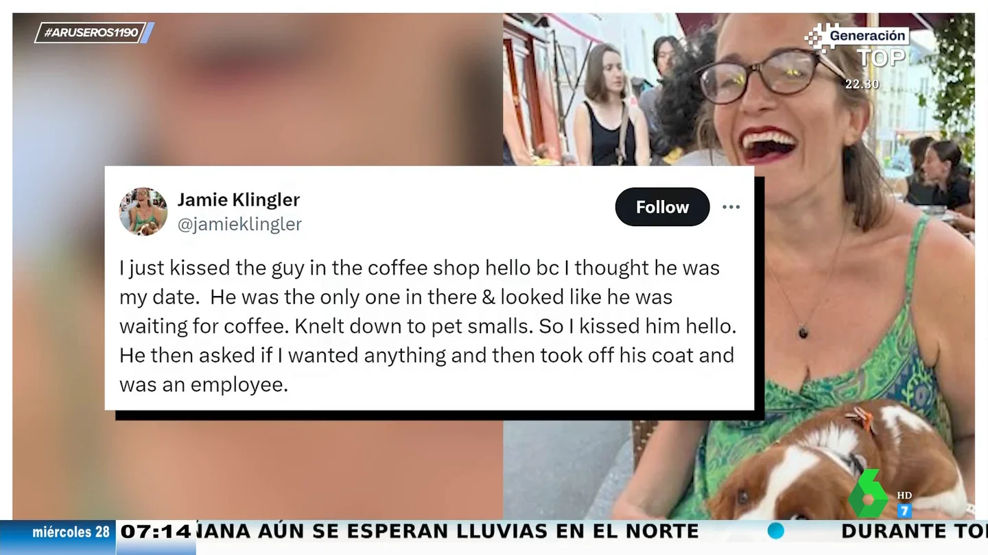 El momento 'tierra, trágame' de una chica en su primera cita: así fue su vergonzosa confusión con un camarero El momento 'tierra, trágame' de una chica en su primera cita: así fue su vergonzosa confusión con un camarero