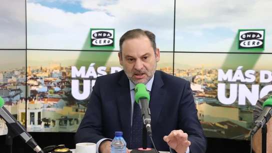 José Luis Ábalos durante su entrevista con Carlos Alsina en 'Más de uno' José Luis Ábalos durante su entrevista con Carlos Alsina en 'Más de uno'