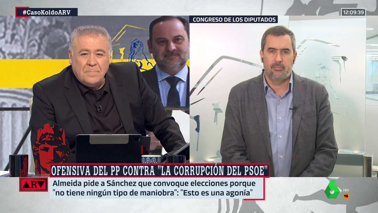 Carlos E. Cué analiza la situación del PSOE tras el 'caso Koldo': "Sánchez está en un momento de dificultad máxima" Carlos E. Cué analiza la situación del PSOE tras el 'caso Koldo': "Sánchez está en un momento de dificultad máxima"