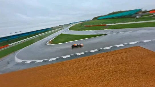 Max Verstappen captado por el dron RBD-1 Max Verstappen captado por el dron RBD-1