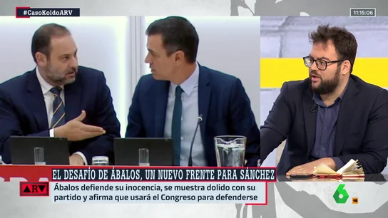 Monrosi desvela la "preocupación" del PSOE tras la decisión de Ábalos: "Nunca los había visto así" Monrosi desvela la "preocupación" del PSOE tras la decisión de Ábalos: "Nunca los había visto así"