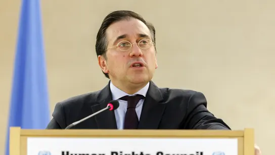 El Ministro de Asuntos Exteriores español, José Manuel Albares Bueno El Ministro de Asuntos Exteriores español, José Manuel Albares Bueno